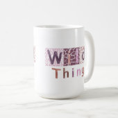 Safari Animal Print - Wild Things Kaffeetasse (VorderseiteRechts)