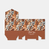 Safari Animal Tiger Fur Muster Wild Boho Geschenkschachtel (Ungefaltet)