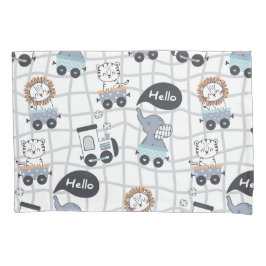 Safari Animal Train Kissenbezug