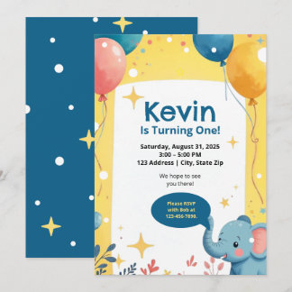 Safari Animal zum Geburtstag Einladungen für Kinde