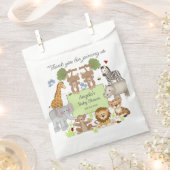 Safari Animals Baby Dusche Party Geschenk Geschenktütchen (Ausgeschnitten)