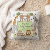 Safari Animals Baby Dusche Party Kissen (Decke)