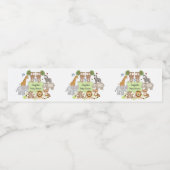 Safari Animals Baby Dusche Party Wasserflaschenetikett (Einzelnes Label)