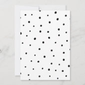 Safari Animals Baby-Dusche per Mail Einladung (Rückseite)