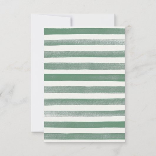 Safari Animals Baby Dusche Vielen Dank Karten (Rückseite)