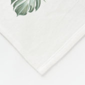 Safari Animals Baby Fleece Blanket (Ecke)