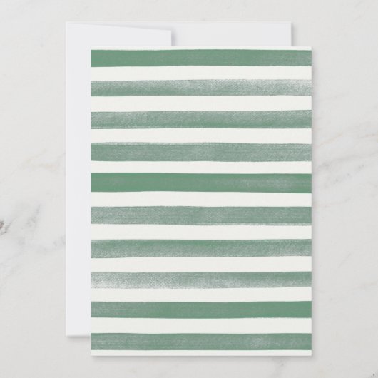 Safari Animals Baby Shower Einladungen (Rückseite)