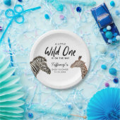 Safari Animals Baby Shower Gender Neutral Pappteller (Party)