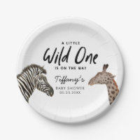 Safari Animals Baby Shower Gender Neutral