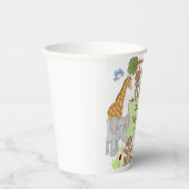 Safari Animals Baby Shower Party Pappbecher (Rechts)