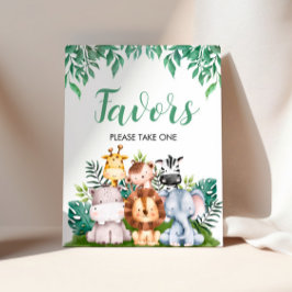 Safari Animals bevorzugen Unterschrift | Wild ONE  Poster