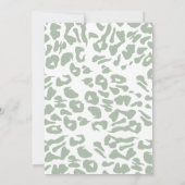 Safari Animals Boy Adventure Geburtstag Einladung (Rückseite)