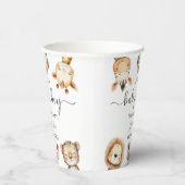 Safari Animals Boy Baby Shower Tropical Jungle Pappbecher (Rechts)