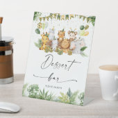 Safari Animals Dessert Bar Sign Sockelschild (In SItu)