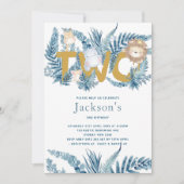 Safari Animals Einladung (Vorderseite)