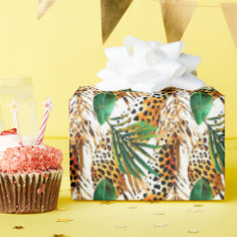 Safari Animals' Fur Print Patterns Wildlife Jungle Geschenkpapier