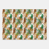 Safari Animals' Fur Print Patterns Wildlife Jungle Geschenkpapier Set (Vorderseite 2)