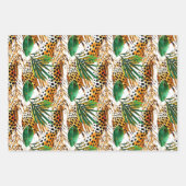 Safari Animals' Fur Print Patterns Wildlife Jungle Geschenkpapier Set (Vorderseite)
