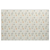Safari animals jungle nursery kids wildlife  stoff (Fat Quarter (45,7 x 55,9 cm))