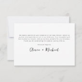 Safari Animals Jungle Wild One Baby Shower Dankeskarte (Rückseite)