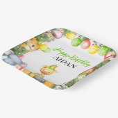 Safari Animals Kids Party Pappteller (Gewinkelt)