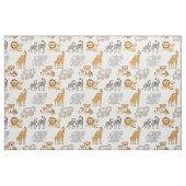 Safari Animals Kids Stoff (Yard (91,4 cm))