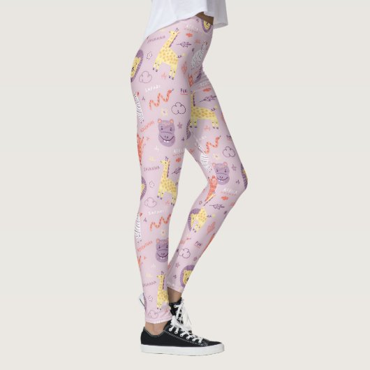 Safari Animals Leggings (Rechts)