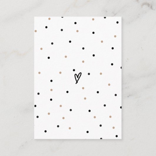 Safari Animals Moderne Babydusche Begleitkarte (Rückseite)