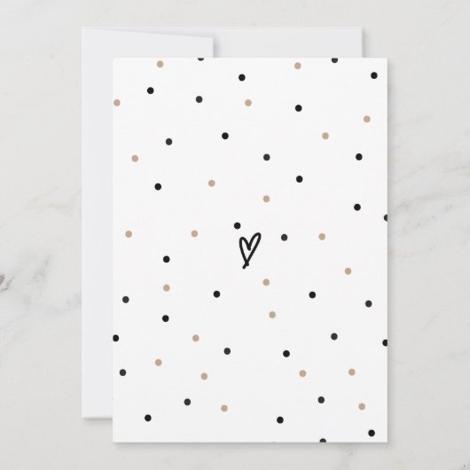 Safari Animals Moderne Babydusche Dankeskarte (Rückseite)