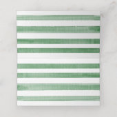 Safari Animals Oh Baby Greenery Jungle Baby Dusche Platzkarte (Innenseite Aufgefaltet)