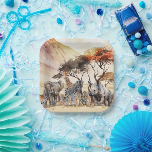 Safari Animals Party Teller (Party)