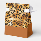 Safari Animals' Pelz Prints Muster Leopard Spots Geschenkschachtel (Rückseite)