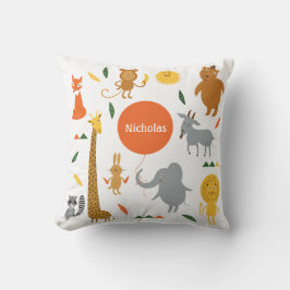Safari Animals Pillow Kissen