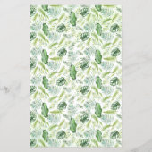 Safari Animals Ratet, wer Baby Duschspielkarte hat Flyer (Hinten)