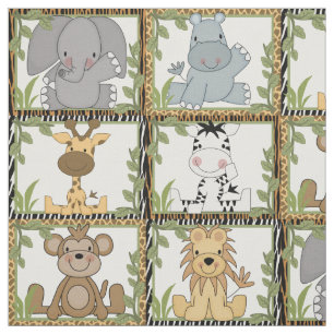 Safari Animals Stoff
