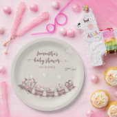 Safari Animals Train Pappteller (Party)