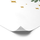 Safari Animals Welcome Poster (Ecke)