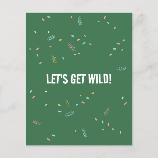 Safari Animals Young Wild & Three Budget Geburtsta (Rückseite)