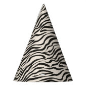 Safari Animals Zebra Partyhütchen (Links)