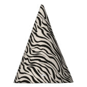 Safari Animals Zebra Partyhütchen (Rechts)