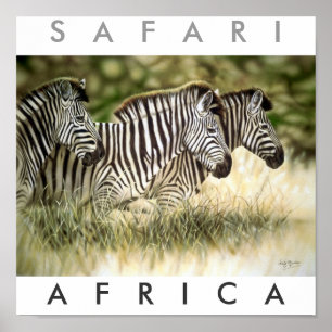 Safari Arica Poster