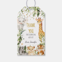Safari Baby Animals Baby Dusche