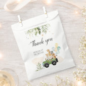 Safari Baby Animals Baby Shower Geschenktütchen (Ausgeschnitten)