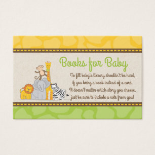 Safari Baby-Dusche mit Reservekarte