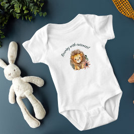 Safari Baby Lion 1-teilige Baby Bodysuit Baby Strampler