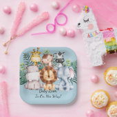 SAFARI BABY SHOWER CUSTOM PAPER TELLER (Party)