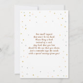 Safari Baby Shower Einladung (Rückseite)