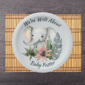 Safari Baby Shower Elephant Teller