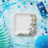 Safari Baby Shower Pappteller (Party)