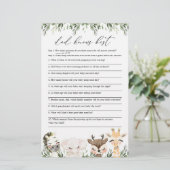 Safari Baby Shower Vater kennt das beste Spiel (Stehend Vorderseite)